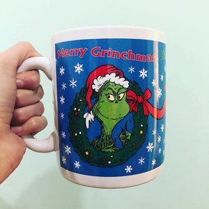 Merry Grinchmas oversized mug
